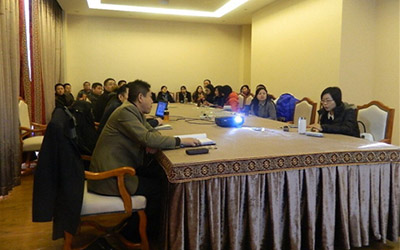 英国上市公司365物业在香漫湖庄园召开2015年工作计划、经营分解会议