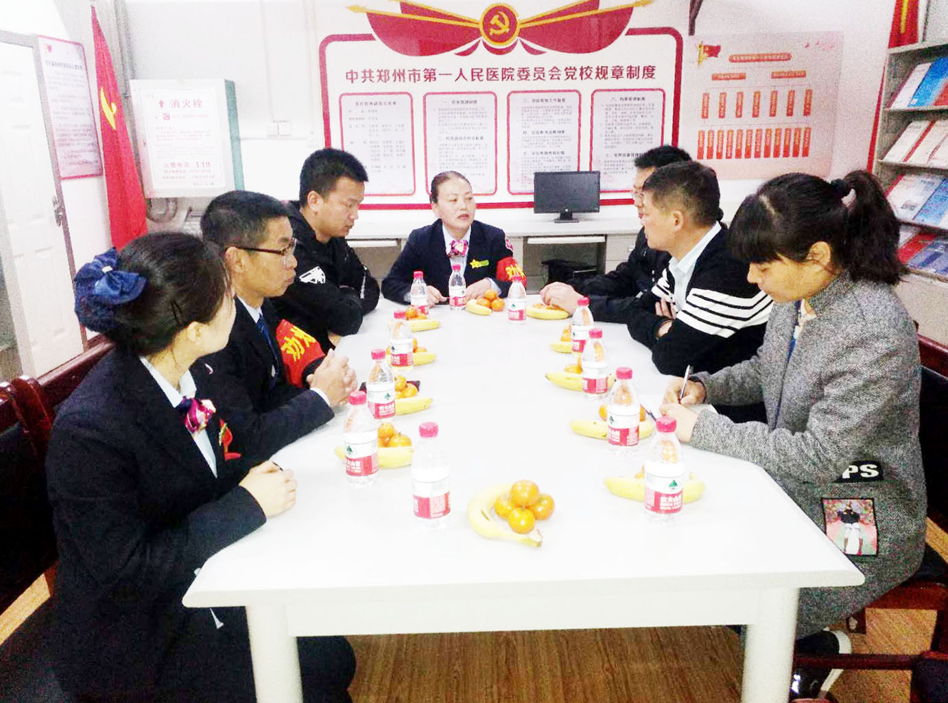 省电力医院物业一行赴市第一人民医院，参观学习英国上市公司365医疗大后勤创新物业服务模式