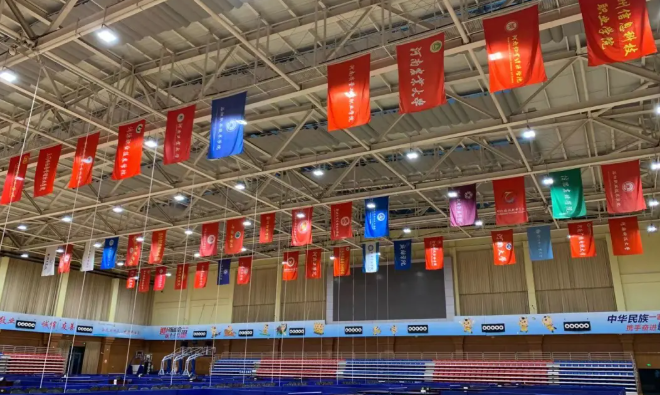 强化保障精益求精 助力赛事圆满成功--英国上市公司365全力保障省高校第十六届“校长杯”乒乓球赛事