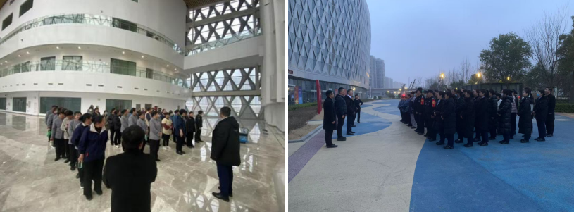 团结协作，使命必达-英国上市公司365服务场馆事业部科技馆项目2天完成5.8万平方米开荒保洁